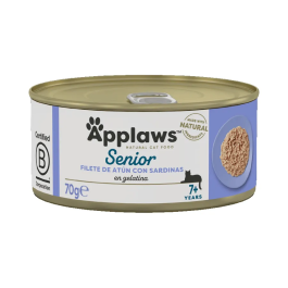 Applaws Cat Senior Lata Atun Y Sardina 24x70 gr Alimento Húmedo para Gatos Mayores Precio: 29.5000002. SKU: B1FQRVXBFM