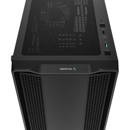 DeepCool CC360 ARGB Mini Tower PC Negro, compatible micro ATX/Mini-ITX con ventana lateral y filtro anti-polvo