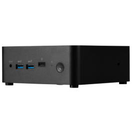 MSI 936-B0B111-238 Cubi NUC 1MG-238BEU Mini PC Barebone Intel Core 5 120U, DDR5 hasta 64GB, Wi-Fi 6E, Negro