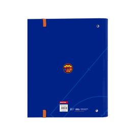 Carpeta Con Recambio Safta Din A4 Tapa Forrada 100 H 60 gr Cuadro 5 mm Valencia Basket Club 270x35x320 mm