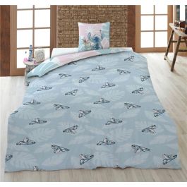 Funda nórdica Stitch Disney cama 90cm 140x200cm policotton 50% algodon 50% poliester