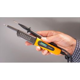 Pancontrol Volttester 400 Comprobador de Tensión de 2 Polos 6-400V AC/DC con 8 LEDs