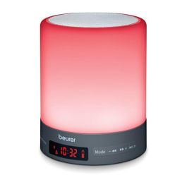 Beurer WL-50 Despertador con Luz LED, Simula Amanecer, Alarma Sonora