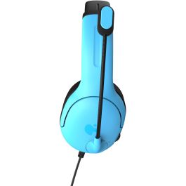 PDP PDP1705966927800 Auriculares Gaming con Cable Airlite Azul Neptuno para PS4/PS5 Micrófono de Brazo Diadema Supraaural