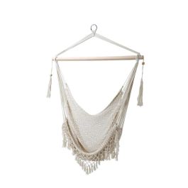 Silla Colgante Terraza Y Jardin DKD Home Decor Crudo 50 x 130 x 100 cm