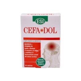 TREPATDIET-ESI Cefadol 30 Comprimidos para la Relajación y Sistema Nervioso con Magnesio y Vitamina B6 Precio: 13.5899995. SKU: B18QA9QXL7