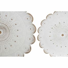 Decoracion Pared Moderno DKD Home Decor Blanco Dorado 2 x 35 x 35 cm Set de 5 (2 Unidades) Precio: 23.68999952. SKU: B19HQ3YRRJ