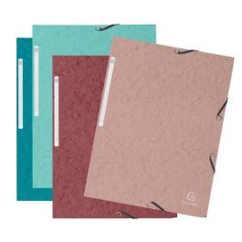 Carpeta De Gomas Y Solapas Exacompta Skandi Cartulina A4 400G Con Etiqueta Surtido (4 Col.) 60 unidades Precio: 108.49999941. SKU: B1BLAQ82TG