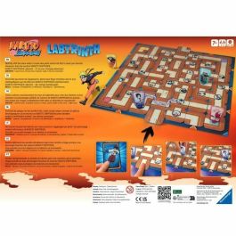 Ravensburger Juego de Mesa Labyrinth Naruto Shippuden para Niños y Adultos, Edad +7 Años, 2-4 Jugadores