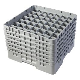 CAMBRO - 49S1114-151 - Cesta de lavado 49 comp. 6 alturas - 6 cm Ø máx. - alt. máx. 29,9 cm - 50 x 50 x 34,9 cm - Gris claro Precio: 139.49999976. SKU: B18D4DG3TV