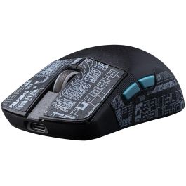 ASUS ROG Harpe Ace Aim Lab Edition Ratón Gaming Inalámbrico/Bluetooth, 36000 DPI, Ambidextro, Negro