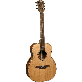 Lag Guitarra Acústica Travel Tramontane A/E Natural – Tamaño Reducido con Conexión para Uso en Vivo