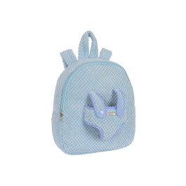 Mochila Infantil Safta Oso de Peluche Azul 23 x 27 x 7,5 cm