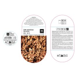 Inde Tarro Boro.Ottico T/Acacia Red 480 ml, Boro Silicato, Medidas 9.2 x 9.2 x 10.7 cm, La Mediterran (12 Unidades)