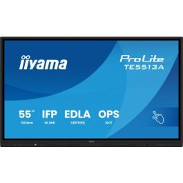 Iiyama TE5513A-B1AG Pantalla Interactiva 55" UHD IPS Android 14 8/128GB con Wifi 6 y Sonido 2x 20W Subwoofer, 450cd/m2, Antiglare Precio: 1259.95000032. SKU: B1D77YVP8L