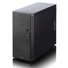Fractal Design CORE 1100 Mini Tower PC Negro - FD-CA-CORE-1100-BL - Compatible con micro ATX/Mini-ITX, Ventilador 120mm