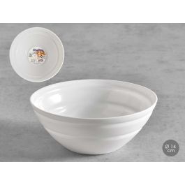 Bol Ondas Opal 14 cm Blanco - Vivalto, Apto Lavavajillas y Microondas (24 Unidades)