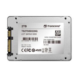 Transcend Transcend Internal SSD, SSD220Q, 2TB, 2.5", SATA III 6Gb/s, 550/500 MB/s Transcend Transcend Internal SSD, SSD220Q, 2TB, 2.5", SATA III 6Gb/s, 550/500 MB/s