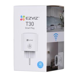 Enchufe Inteligente Ezviz T30-10B-EU Wi-Fi 10 A Enchufe Inteligente Ezviz T30-10B-EU Wi-Fi 10 A