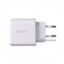 Lindy Cargador GaN 65W USB Tipo A y C con Power Delivery y PPS para Múltiples Dispositivos