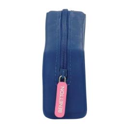 Estuche Escolar Benetton Cool Azul marino 18.5 x 7.5 x 5.5 cm