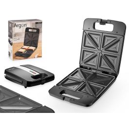 Sandwichera X4 Negra 1400W Argon 28.9x35.2x32 cm (4 Unidades) Sandwichera X4 Negra 1400W Argon 28.9x35.2x32 cm (4 Unidades) Precio: 100.79000041. SKU: B15YNSW6MD