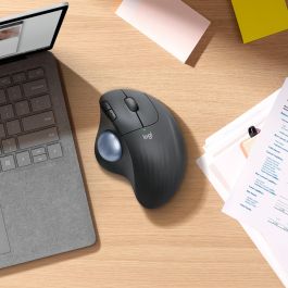 Logitech M575 ERGO Wireless Trackball - Ratón Ergonómico Inalámbrico Graphite