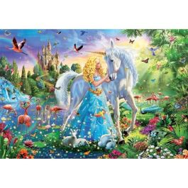 EDUCA Puzzle 1000 La princesa y el unicornio