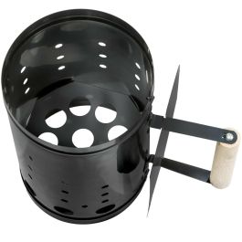 Chimenea Barbacoa Negra Algon 16x27 cm (6 Unidades) Chimenea Barbacoa Negra Algon 16x27 cm (6 Unidades)