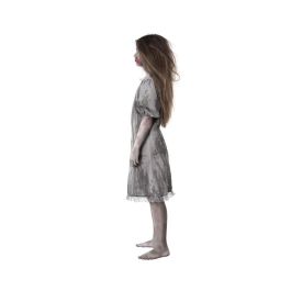 Disfraz de Niña Poseída Infantil para Halloween - Niña 7-9 Años, Vestido Gris Disfraz de Niña Poseída Infantil para Halloween - Niña 7-9 Años, Vestido Gris