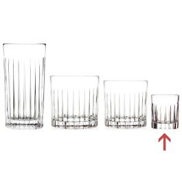 Rcr Cristalleria Vaso de Licor 80 ml (6 Unidades) Colección Timeless