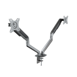 Soporte de Mesa para 2 Monitores TooQ DB4132TNR-G/ Giratorio/ Inclinable/ hasta 9kg Precio: 53.49999996. SKU: S0233990