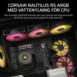 Corsair CW-9060093-WW Refrigerador Líquido para CPU Nautilus 360 ARGB para Refrigeración de PC