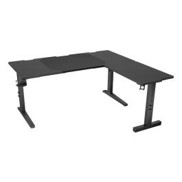 GENESIS NDS-2295 Escritorio Gaming Holm Modular Corner Negro, Ajustable en Altura 70-90cm, Iluminación LED RGB, Ergonómico Precio: 207.49999963. SKU: B1GFTH2EMZ