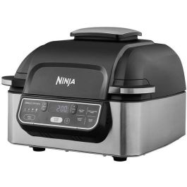 Ninja AG301EU Parrilla de Interior + Freidora de Aire 5 en 1 Ninja Foodi, 5.7L, 5 Funciones, Apto para Lavavajillas