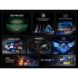 Smart TV TCL 75C6K 75" 4K Ultra HD HDR QLED QD Mini LED