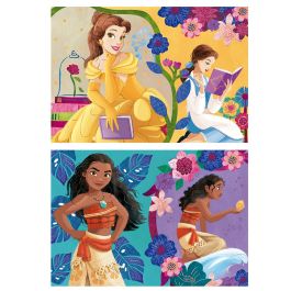 Puzzle 2X25 Disney Princess (Bella + Vaiana) 19671 Educa