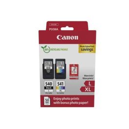 CANON CARTUCHO NEGRO/COLOR PG-540L/CL-541XL + PAPEL FOTO 4X6 (GP-501 50H) Precio: 52.95000051. SKU: B1KJ2VDRJN