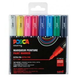 Posca Estuche 8 Marcadores Pc-1M-8C No Permanente Punta Fina 0.9 mm-1.3 mm C-Surtidos Basic Precio: 20.50000029. SKU: B16XY9ZDCP