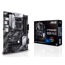Asus 90MB14U0-M0EAY0 Placa Base Prime B550-PLUS Socket AM4 para AMD Ryzen, Chipset B550, PCIe 4.0, DDR4 4400MHz, 2 M.2, ATX Precio: 135.58999971. SKU: S7814361