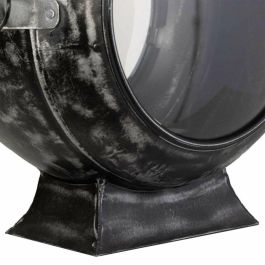 Candelabro Alexandra House Living Negro Vidrio Hierro 21 x 40 x 29 cm