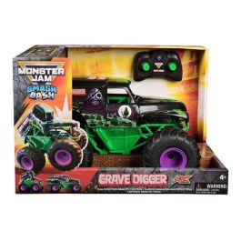 Coche radio control monster jam smash and bash grave digger. 24,77x3,81c25,4 cm Coche radio control monster jam smash and bash grave digger. 24,77x3,81c25,4 cm