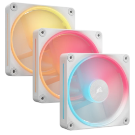 Corsair iCUE LINK LX120-R RGB Carcasa del ordenador Ventilador 12 cm Blanco 3 pieza(s) Precio: 134.50000025. SKU: B1BBLP84HQ