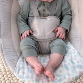 Ingenuity ING0074451173002 Columpio eléctrico plegable EndlessBloom para bebé con arco de juguete, ajustes de balanceo, temporizador y reclinación