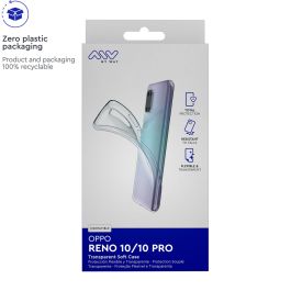 myway funda compatible con Oppo Reno 10/10 Pro transparente