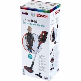 Klein 6808 Aspiradora de Juguete Bosch Unlimited 3 en 1 Roja