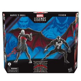 HASBRO Marvel Legends Knull y Venom King in Black - Pack 2 Figuras Articuladas 60th Anniversary 15cm Precio: 97.49999952. SKU: B1FH2N53GJ