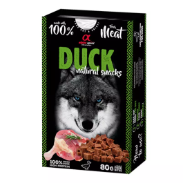 Alpha Spirit Snack para Perro Pato Natural 6x80 gr Precio: 12.5900005. SKU: B15G8SSV89