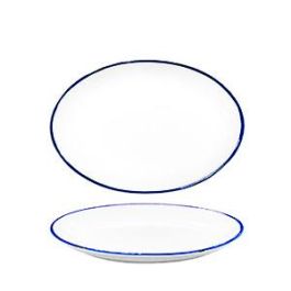 Alacena Azul Fuente Oval 22X16 Cm (6 Unidades) Precio: 31.50000018. SKU: B1G6YWQ2FG