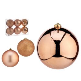 Set 6 Bolas Navidad Cobre 15 Cm Surt Krist+ (4 Unidades) Precio: 57.58999961. SKU: B15XBQV5D2